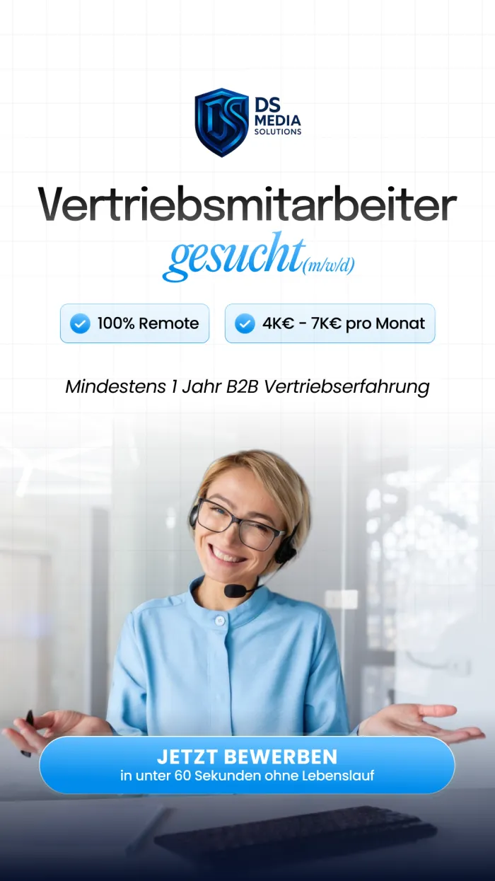 Daniel Sartison Werbeanzeige