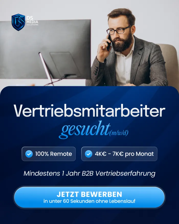 Daniel Sartison Werbeanzeige