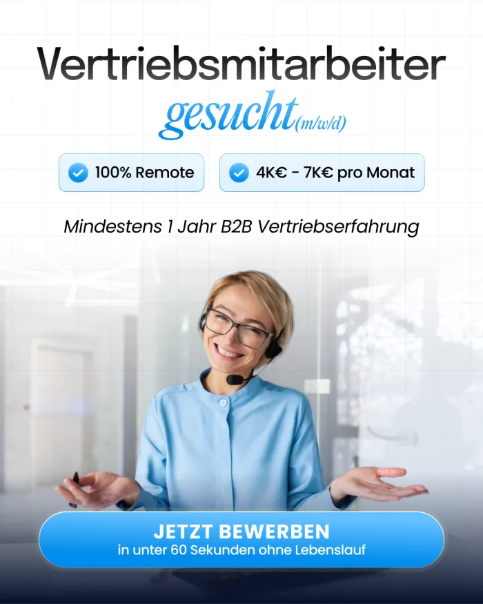 Daniel Sartison Werbeanzeige