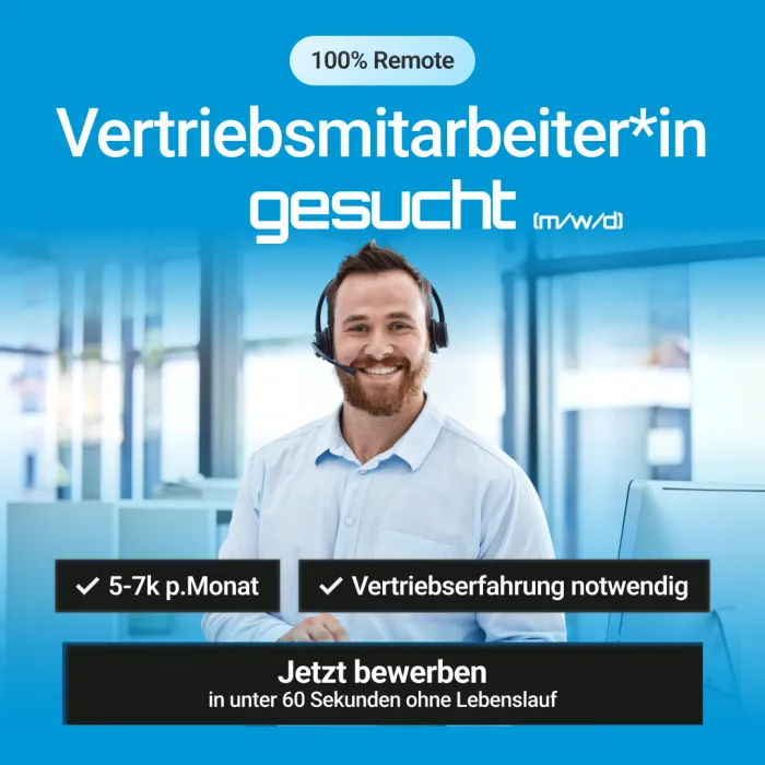 Joachim Jones Werbeanzeige