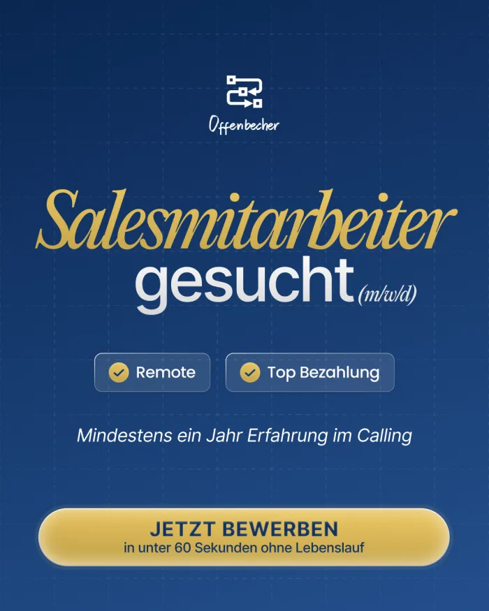 Philipp Offenbecher Werbeanzeige