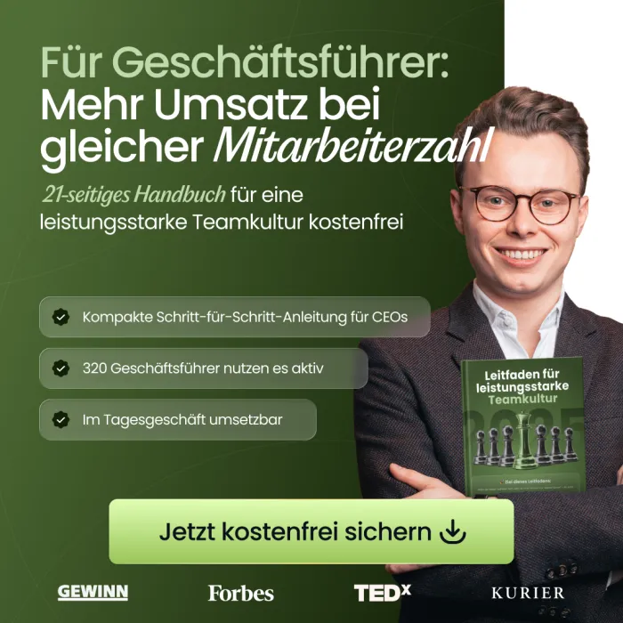 Für Geschäftsführer: Mehr Umsatz bei gleicher Mitarbeiterzahl